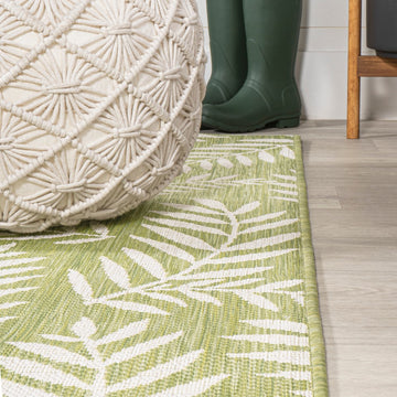 Nevis Palm Frond Indoor/outdoor Area Rug